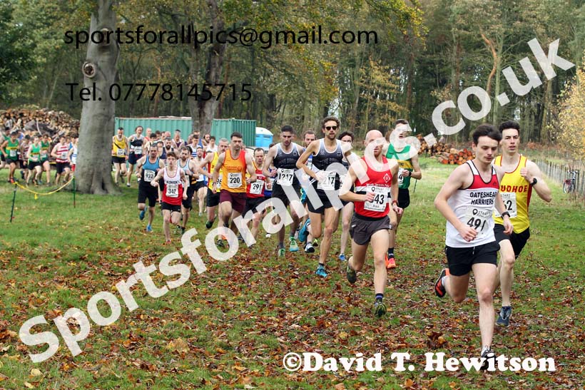 Senior mens 2021 NEHL Lambton Castle near Chester le Street, County Durham. Photo: David T. Hewitson/Sports for All Pics